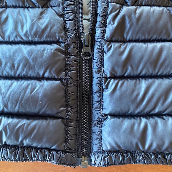 Quilted Black Down Vest size L - Picture 2 of 7